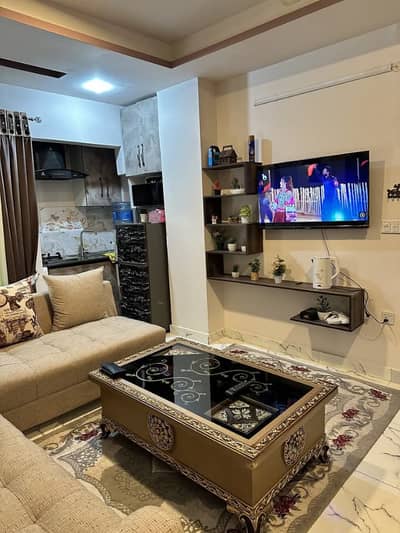 Daily basis 1bed ROM full furnished apartments safe and scour 100%coupe allow