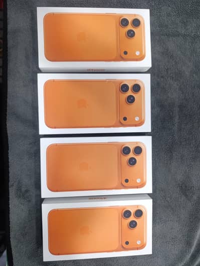 iPhone 17 pro max  HK physical+ e SIM Box pack 256 GB