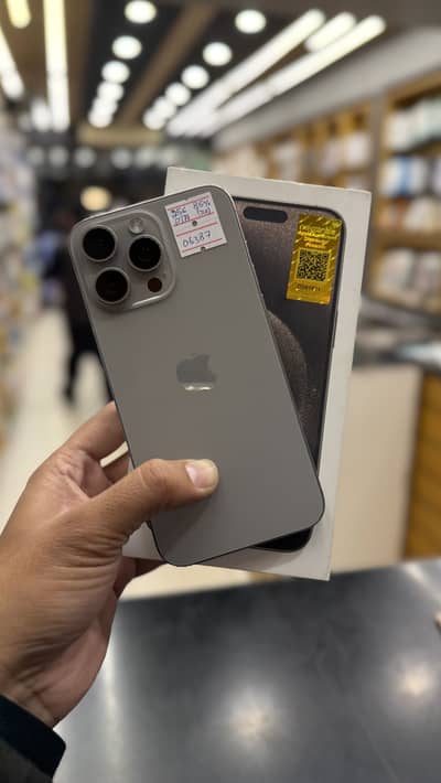 IPhone 15 Pro Max | PTA Approved 256GB |