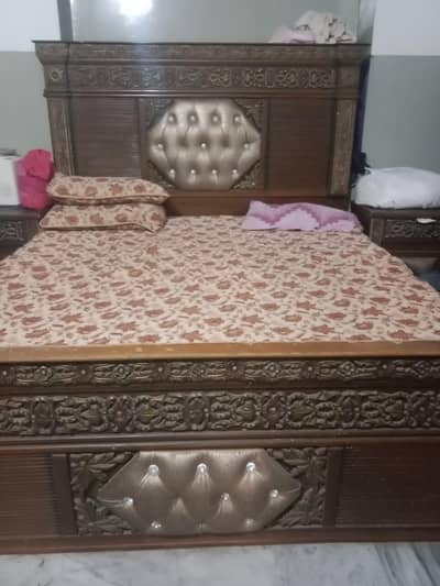 king size bed for sale 10 by 7 condition
