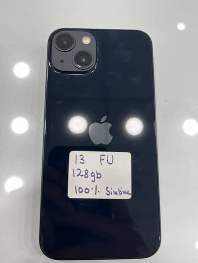 Iphone 13 FU 100% Battery Health 128gb