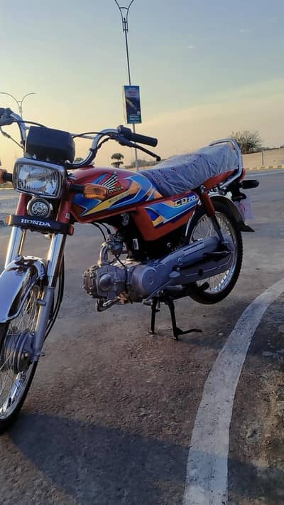 open letter looking like a new bike