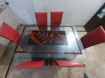 Dining table 6 seater