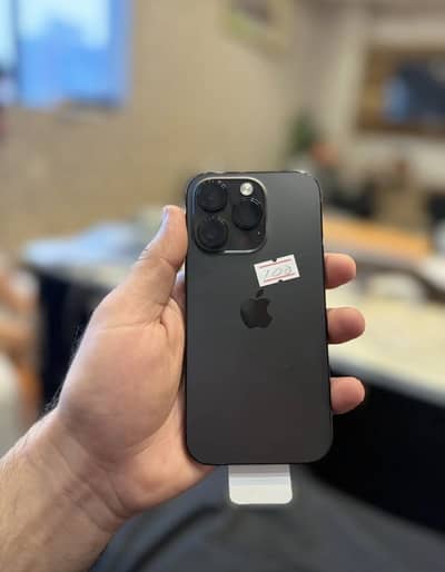 iPhone 14 Pro 256GB paper kit 100 health one year apple warranty 10/10