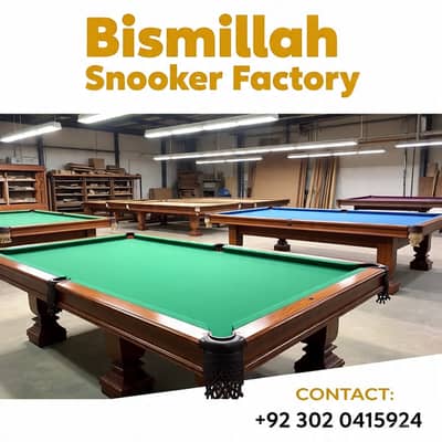 Snooker Tables  Services / Snooker Clubs Services/snooker cloth Change