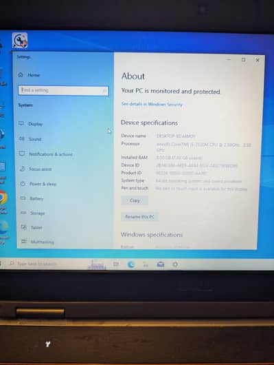 Dell i5 second generation 8gb ram 500 gb hard