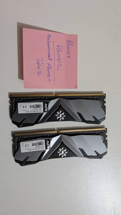 [USED] XPG GAMMIX D30 3200MHZ Memory 2x8 16GB RAM Sticks