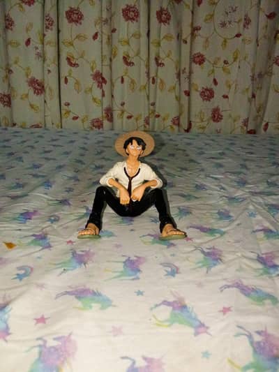 Luffy action figure.