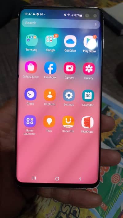 Samsung s10 plus. . . pta approved 8/128 exchange possible