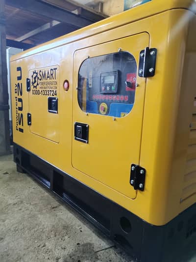 25kVA Isuzu Japan Slightly Used Diesel Generator Set: