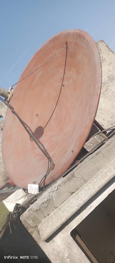 5 feet dish , resver. lnb