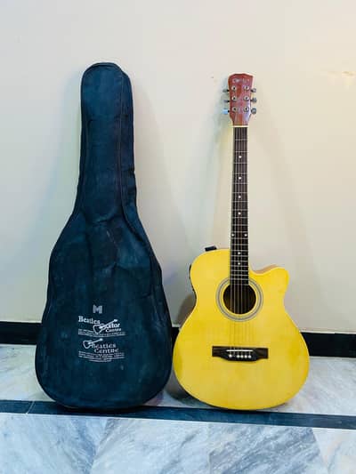 semi acoustic large size just like a brand new all accessories