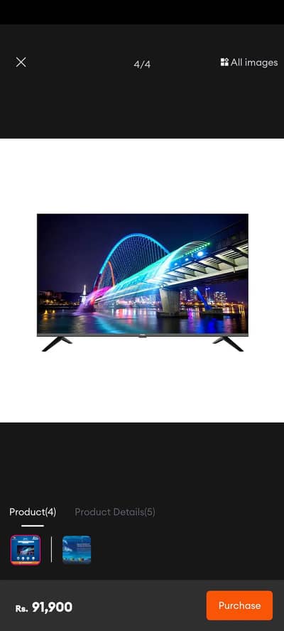 Haier LED TV  43" Smart 4K UHD H43K800UX
