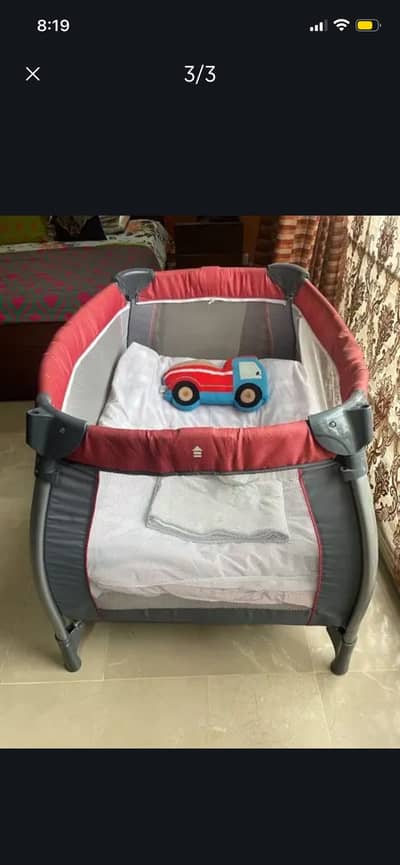 Used baby cott non foldable