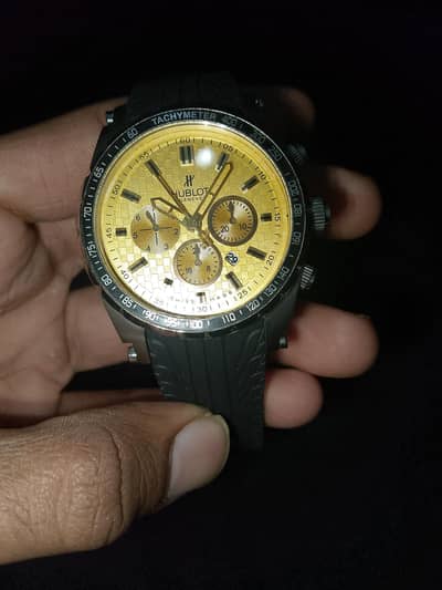 Hublot original watch with master lock,date mentioned
