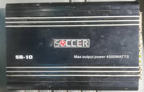 Soccer SR-10 Car Audio Amplifier