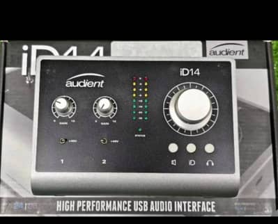 Audient iD14 USB Audio Interface – Excellent Condition
