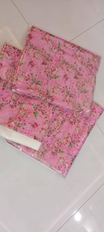 1 Pc Women’s Unstitched Printed kurti