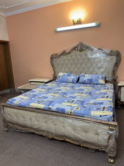 King Size Bed Set + Sofa & Dressing Table - Great Condition