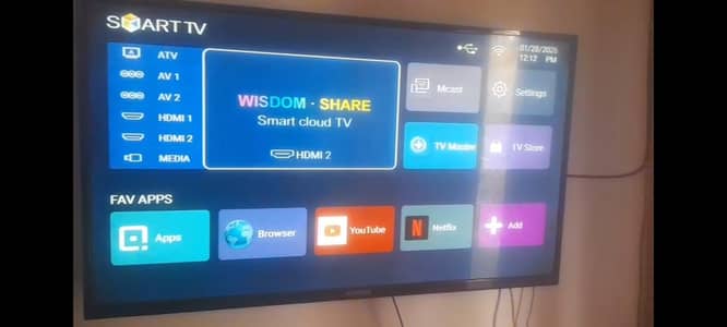 Android Tv for sale 40 inch in good condition