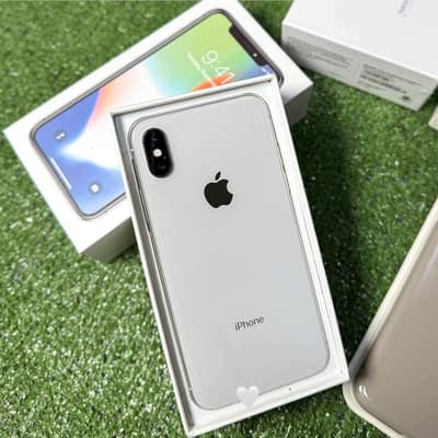 Iphone x 256gb with complete box whatsapp number 03211838831