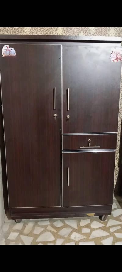 Wardrobe in good condition urgent sale