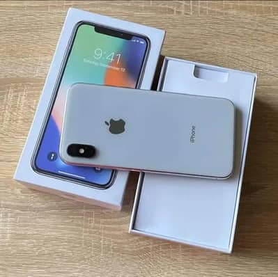Iphone x 256gb with complete box whatsapp number 03211838831