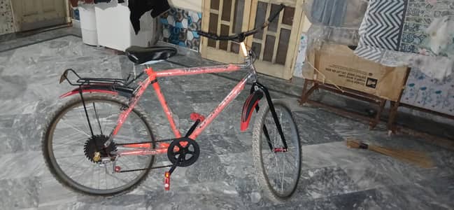 cycle for sale size 26 number colour orange and black total new