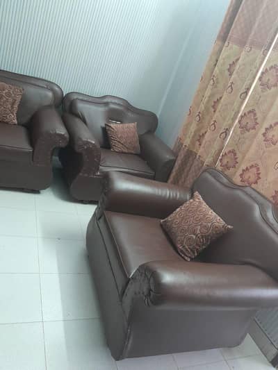 leather seat sofa for sale