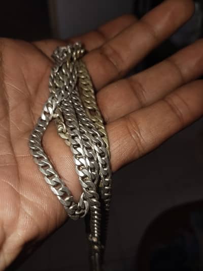 Chain h 5 tola silver