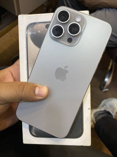 15 pro max 256 GB PTA approved