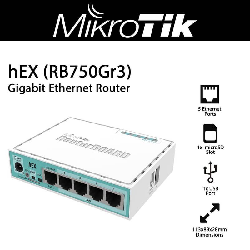 Mikrotik rb750 gr3 - Networking - 1110904971