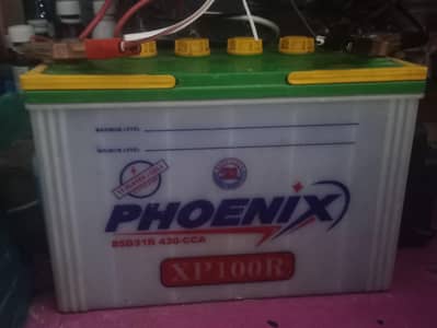 Phoenix XP100R Battery (11 Plates) - Urgent Sale - Only 6 Months Used