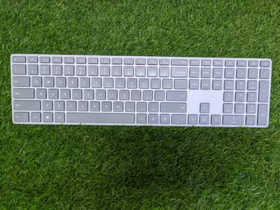 Microsoft surface rechargable bluetooth keyboard with fingerprint