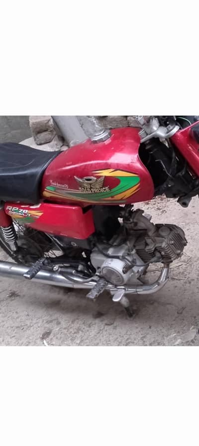 Road Prince bike 2023 all Punjab Number for sale