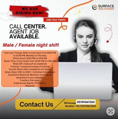 Call Center Job