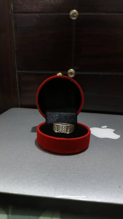 Real chandi Ring 