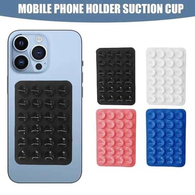 Silicon Mobile Suction Pad Multicolor