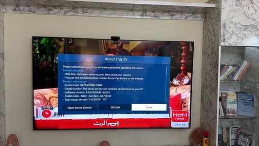 80" Led Samsung for sale with camera in excellent condition