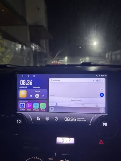 Android Car Stereo Touch Screen - Dual Knob - Car Android Music System