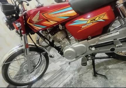 Honda CG125 kickstart 2026 sticker