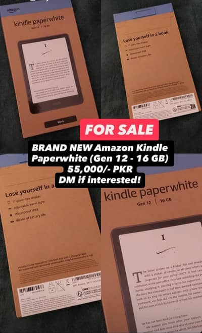 kindle paperwhite