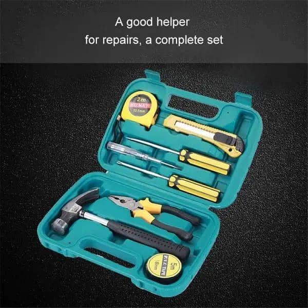 Tool Kit Set 8 Pcs Professional with Box | Screwdriver Set | Household Repair Tools