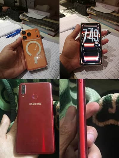 iphone 11 convert 17 pro and samsung a20s two mobile exchange read add