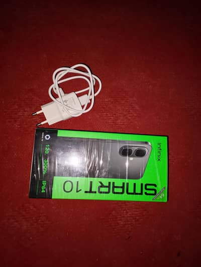 Infinix smert 10 just box open for sale