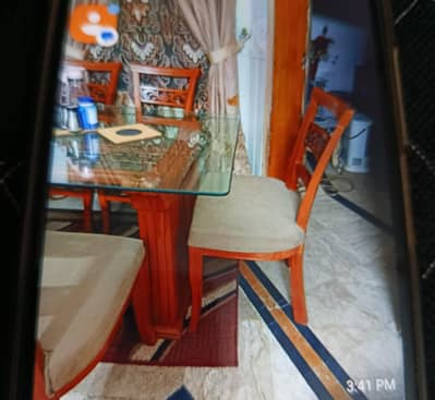 dining table and 2 coffee table