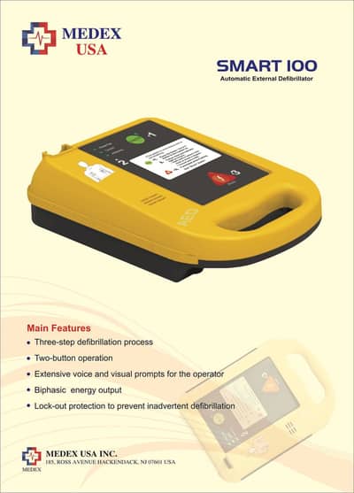 Medex USA INC - AED Defibrillator - Smart 50 & Smart 100