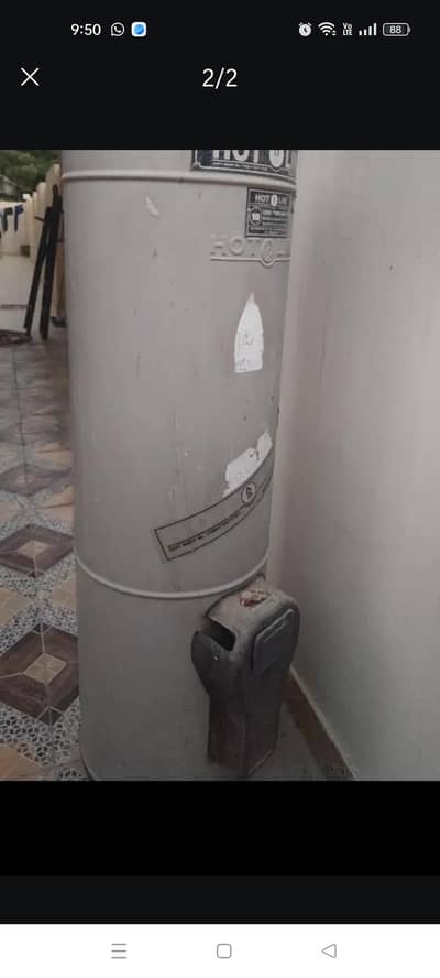 big size Gass geyser. . v reasonable price