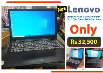 Lenovo Laptop AMD A9 9425 4GB RAM 3.10GHz Smooth Performance Ready!