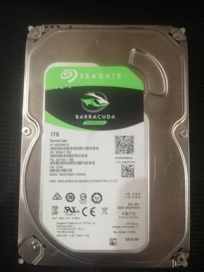 Seagate Barracuda  1TB